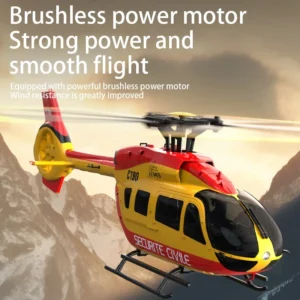 New Fixed Altitude C190 Remote Control Helicopter Brushless Motor With Optical Flow Rc Electric Model Outdoor Toy For Children